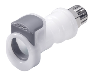 APC13004SH - Kupplung Acetal mit Klemmverschraubung 6,4 x 4,3 mm ohne Absperrung
