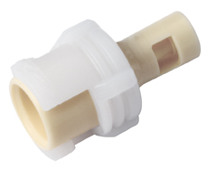 SMF0112 - Submini.-Kupplung Polypropylen mit 1,6 mm Schlauchtülle ohne Absperrung