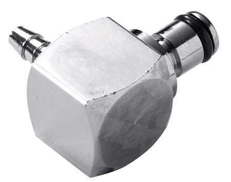 MC2302 - Stecker MS-VC mit Winkel-Schlauchtülle 3,2 mm ohne Absperrung