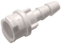 SMF10297 - Submini.-Einwegkupplung ABS mit 3,2 mm Schlauchtülle ohne Absperrung