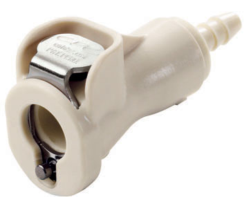 PMC170212 - Kupplung PP mit Schlauchtülle 3,2 mm ohne Absperrung