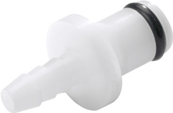 14700 - Stecker Acetal mit Schlauchtülle 3,2 mm ohne Absperrung, NSF (PMC2202 NSF)