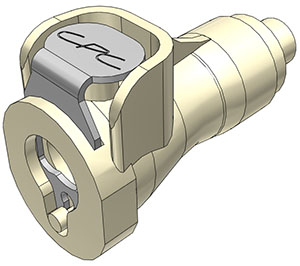 PMC170112 - Kupplung PP mit Schlauchtülle 1,6 mm ohne Absperrung