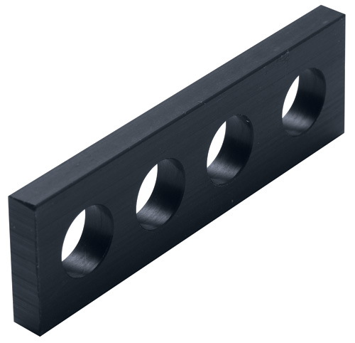 CP104 - Multi-Mount Platte 1/8" mit 4 Stationen