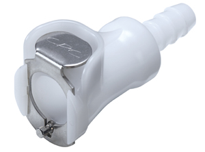 10900 - Kupplung Acetal mit Schlauchtülle 6,4 mm ohne Absperrung, NSF (PMC1704 NSF)