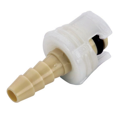 SMM0212 - Submini.-Stecker Polypropylen mit 3,2 mm Schlauchtülle ohne Absperrung