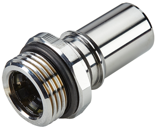 LQ8D46012 - Stecker MS-VC mit AG 3/4 SAE-12 mit Absperrung, Non-Spill